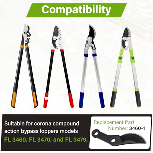 Bypass Lopper Replacement Blade 3460-1 for Corona FL 3460 FL 3470 FL 3479
