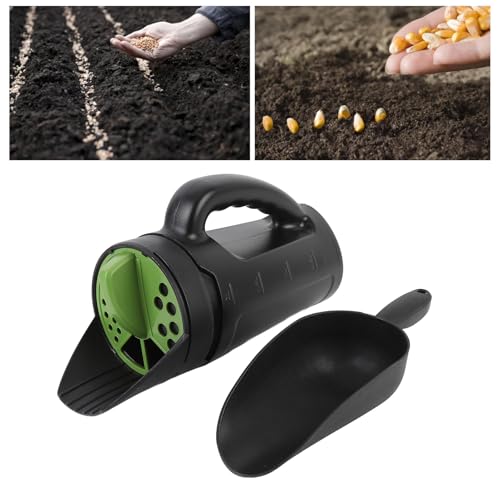 Eujgoov 80oz Capacity Hand Spreader Garden Handheld Shaker