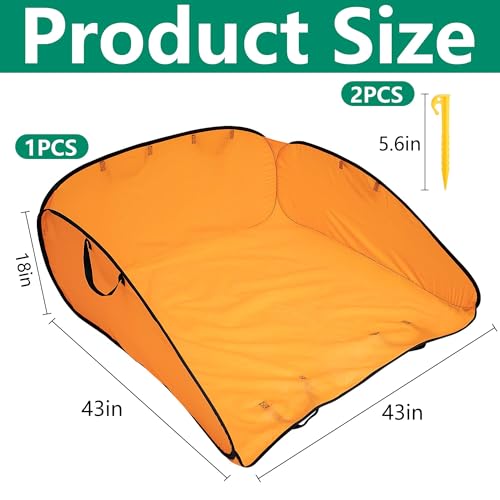 140 Gallon Pop up Leaf Collector, Foldable Lawn Leaf Dustpan Bag Tool - color: 1 Pcs
