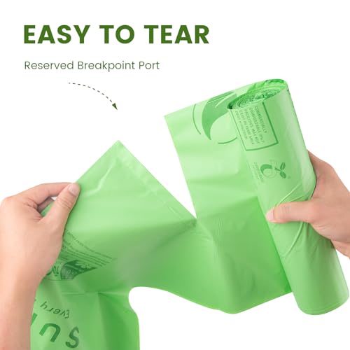 SUPERBIO 55 Gallon Compostable Yard Waste Bags - style: 55 gallon,80 count