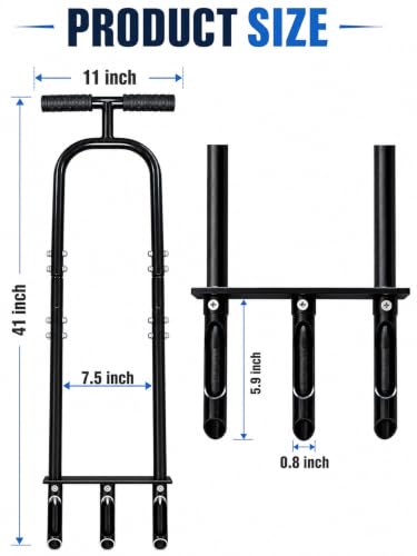 Core Aerator Lawn Tool,Manual Aerator for Lawn,for Clay Soil - size: 41 inch