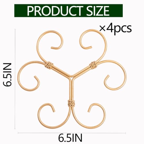 6.5" Plant Stem Holder - Durable Support Hooks for Monstera & Houseplants - size: 6.5"