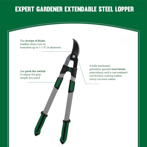 Telescopic 38 Inch Bypass Loppers