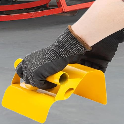 Landscape Curb Trowel – Stainless Steel Concrete Edging Tool for Garden Corner Hand Plastering, 5.91x7.28x3.74 Inch, Rust‑Resistant – for Paths, Patios, Sidewalks