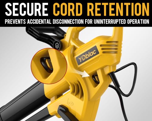 3-in-1 Corded Electric Leaf Blower Vacuum Mulcher