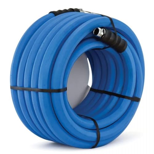 AG-LITE BSAL34100 3/4" x 100' Hot/Cold Water Rubber Garden Hose, 100% Rubber, Ultra-Light, Super Strong, 500 PSI, 50F to 190F Degrees, High Strength Polyester Braided - size: 3/4" x 100'