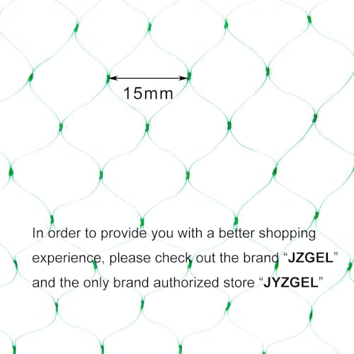 Bird Netting for Garden, 13 x 33Ft Anti Bird Net with 50 Ties and 20 Tacks