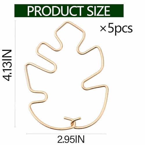 5PCS 4.13*2.95in Monstera Stem Support-Keep Plants Healthy&Upright - size: 4.13 x 2.95 inches