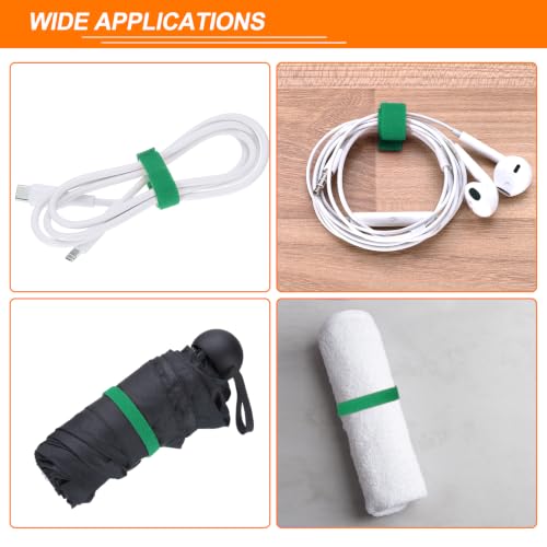 HARFINGTON Garden Plant Tape 16.4ft 25/32" Reusable Tie Strap Emerald Green - color: Emerald Green, size: 16.4ft x 25/32"