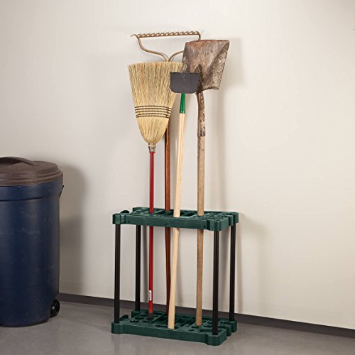 Fox Valley Traders Garden Tool Organizer, Green, 23" Long x 12 1/2" Wide