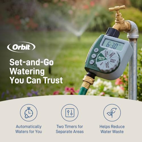 Orbit 62067 Programmable Digital Hose Watering Timer, 1 Outlet (Pack of 20) - size: 1 Outlet (Pack of 20)