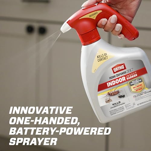 Ortho Home Defense Max Indoor Insect Barrier, 1.5 L - color: Quickhand Sprayer