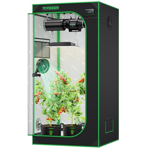 VIVOSUN 5-Pack 15 Gallon 500G Fabric Grow Bags with Strap Handles - size: 15 Gal