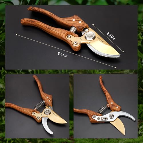 Garden Shears Handheld PruningShears for Heavy DutyErgonomic GardeningTools - style: Modern Garden Scissors