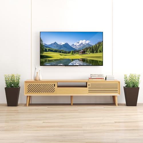 GIANTEX Square Taper Planter Set of 2, Self-Watering Flower Pots, Brown - color: Brown, size: 10''x10''x14''