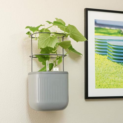 Vego garden Planter Box Brackets for Herb & Mini Planters, Adjustable Window Box Brackets, Wall Mount Flower Box Bracket, Heavy Duty Planter Shelving for Patio Garden Fence Railing Balcony, 4 Pack - size: 4 Pack