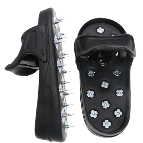 Spiked Shoes for Epoxy Resin Flooring, X-Large Size(US12-16) - size: Extra Large