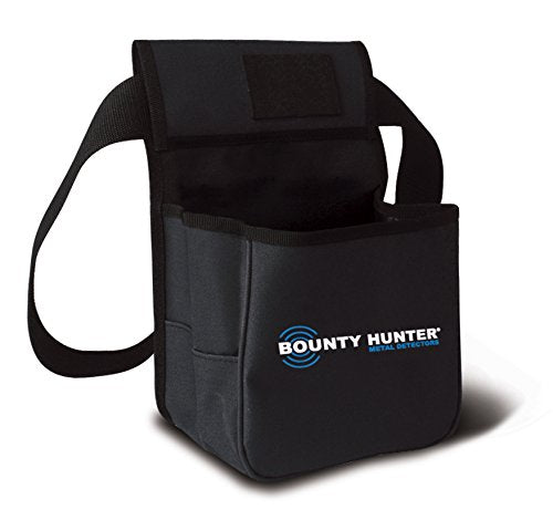 Bounty Hunter TP-KIT-W Pouch and Trowel Combo Kit, Stainless Steel Trowel with Plastic Handle, Durable Nylon Pouch with 4 Pockets for Treasure Hunting and Digging