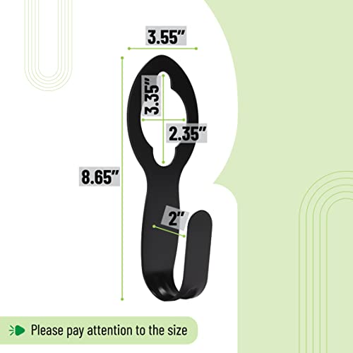 UNCO- Garden Hose Holder, Metal, 2 Pack, Fits 50' of 5/8" Hose, Water Hose Hanger for Outside, Portable and Hanging Carrier - size: 2 Pack