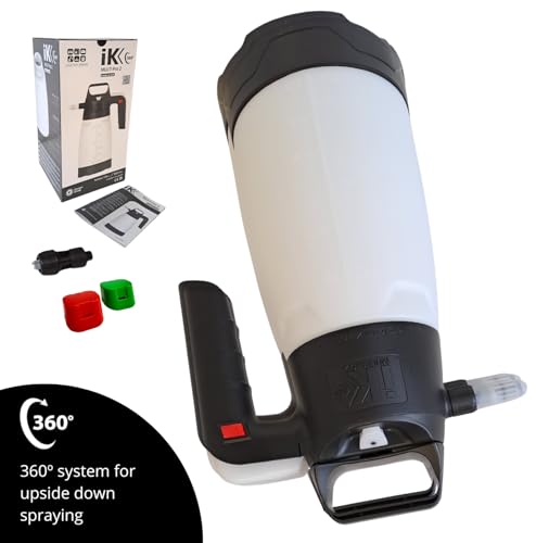 IK Multi Pro 2 360º – Acid-Resistant Pump Sprayer – 360º Spray System – Translucent Tank – Wide Filling Mouth – Safety Valve – 50 oZ Pressure Sprayer