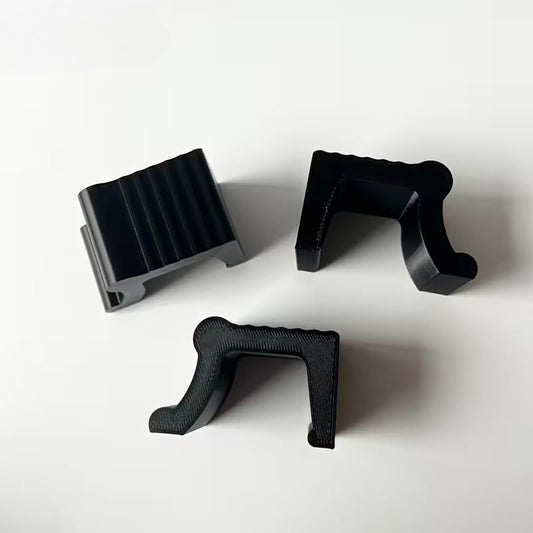 3D Printing Garden Pot Feet 3 Pcs Plant Pot Lifters 2.48 Inch Long 3.9 Inch Tall Handmade Flower Pot Risers Proof Supports for Outdoor Planters Black - color: Black