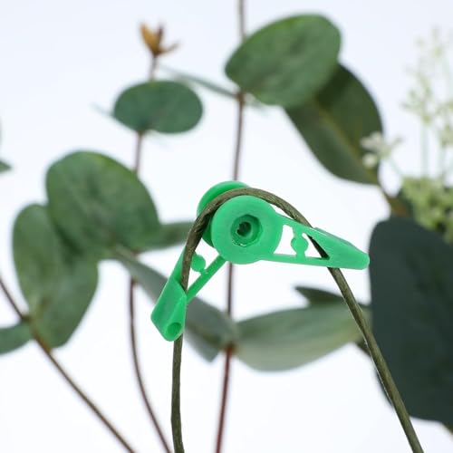 Jiozermi Low Stress Training Clips, 60 Pcs, Green + White + Black