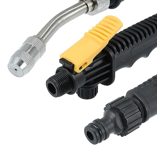 X AUTOHAUX 58cm 22.8" High Pressure Water Gun Hose Sprayer Nozzle Set