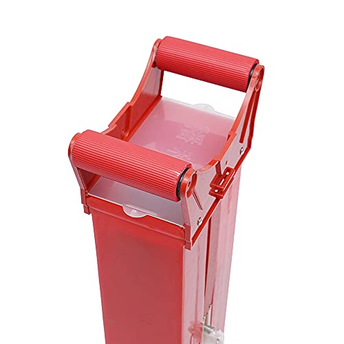 Double Barrel Sower,Adjustable Seed Fertilizer Spreader Planter,Manual Fertilizer Seeder,Garden Seed Spreader-Depth,Garden helper,Suitable for Sow Carrot,Lettuce,Flower,Plant,Peanut,Spinach Seed