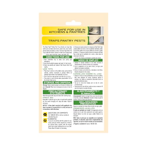 Black Flag Pantry Pest Trap 2 Count, Insect Traps, 12 Pack - size: 24 Count (Pack of 12)