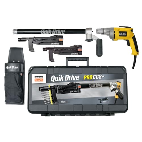 Simpson Strong-Tie PROCCS+D25K Quik Drive PROCCS+ Multi-Purpose Combo System w/DeWalt 2500 RPM Screwdriver Motor