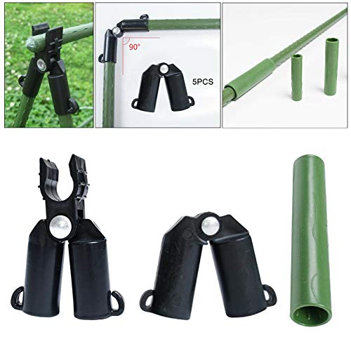 Adjustable Plant Trellis Connector Clip Plastic Plant Connector Stakes