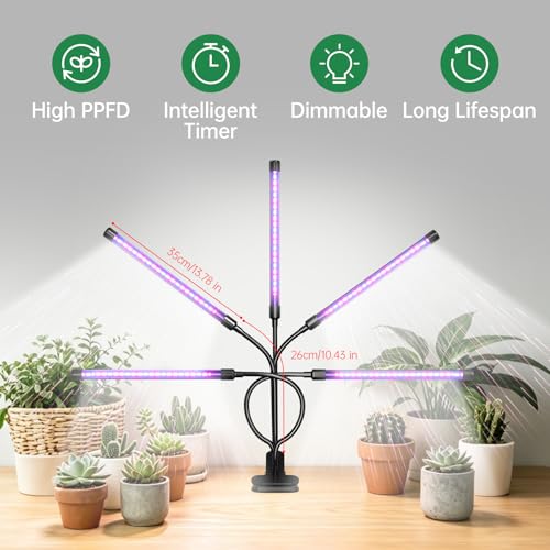 Grow Lights for Indoor Plants, Plant Light for Succulent, Seedlings