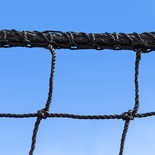 Baseball Backstop Nets | Professional Grade Sports Netting Available in 82 Sizes - 100% Weatherproof with Overlocked Edges - size: 12' x 36'