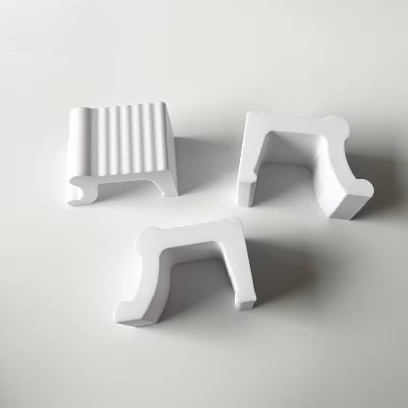 3D Printing Garden Pot Feet 3 Pcs Plant Pot Lifters 2.48 Inch Long 3.9 Inch Tall Handmade Flower Pot Risers Proof Supports for Outdoor Planters Black - color: Black
