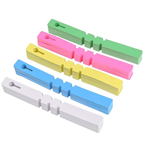250 Pieces Plant Labels Plant Tree Tags Outdoor Waterproof Plastic Wrap Around Hanging Nursery Garden Gardening Labels Stakes Markers Reusable