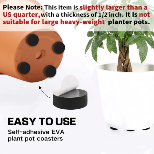 42 Plant Pot Feet, Pot Risers, Plant Risers,Plant Feet for Pots,Pot Lifters
