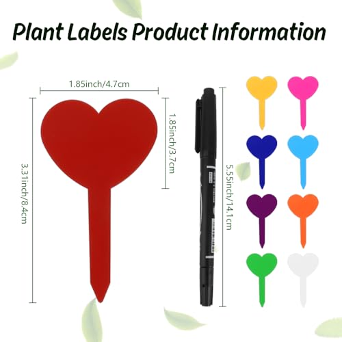 Plant Labels,120PCS Plastic Plant Tags Labels for Seedlings,Garden Labels Outdoor Waterproof,Garden Markers for Plants Outdoor,Gardening Supplies,Gifts for Gardening Lover - color: Mix Colors