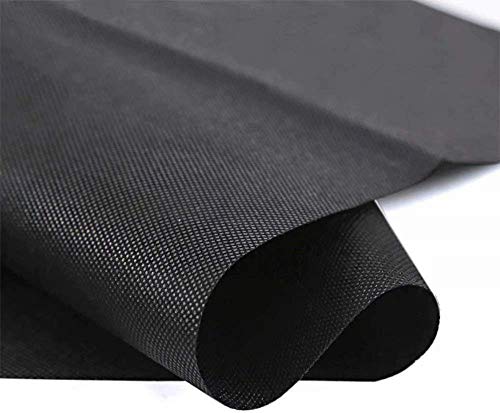 Agfabric Weed Barrier Landscape Fabric WB30-3x50ft Heavy Non-Woven Ground Cover for Gardening Mat and Raised Bed, Eco-Friendly and Weed Control