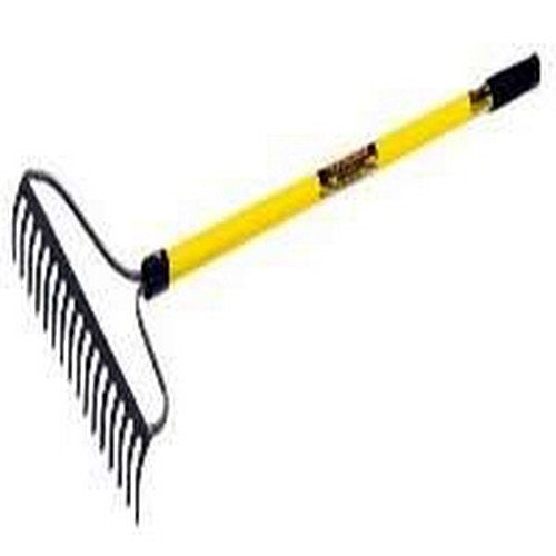 Seymour-Structron BR16 42366 60" Handle 16 Tine Fiberglass Handle Structron Bow Rake