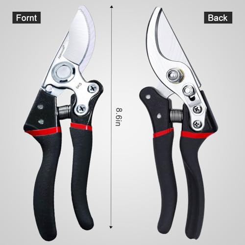 Gardening shears for pruning garden shrubs and harvesting flowers fruit - style: Classic Garden Shears
