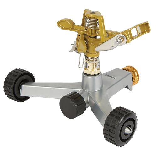 Strongway Wheeled Impact Sprinkler, 85ft. Dia., 6,500 Sq. Ft., 3/4in.