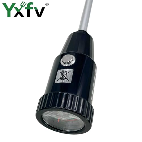 2-in-1 Soil pH Tester, No Battery Long Probe