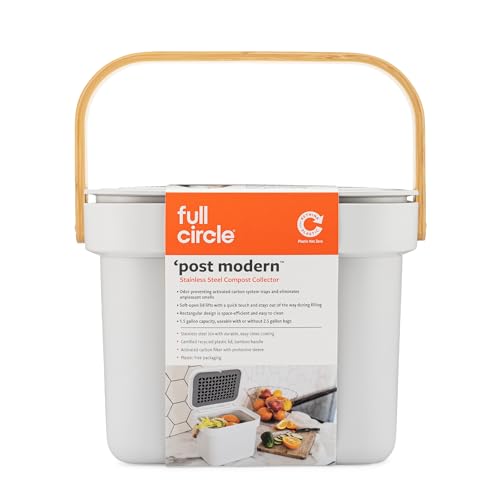 Post Modern - Compost Bin - White