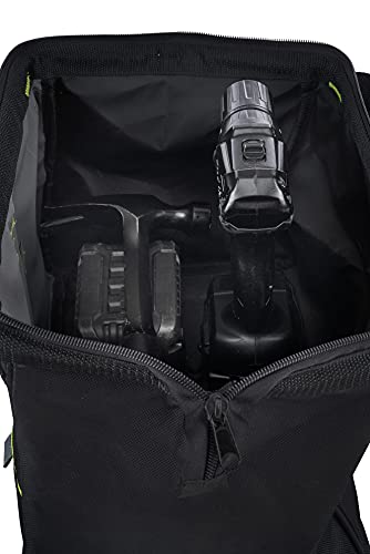 AWP Tool Bags, Premium Tool Bag, Black, Durable Tool Tote, for Professionals and Contractors - size: 15 Inch, style: Tool Bag