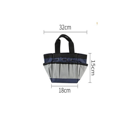 Heavy-Duty Gardening Tote Bag with Tool Pockets – Durable Oxford Fabric, Large Storage, Thick Carry Handle for Garden, Yard, Farm, & Outdoor Tools Organizer