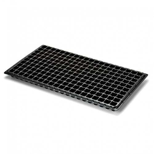Bootstrap Farmer 200 Cell w/ 1020 Flat Seedling Starter Trays Extra Strength 10 Pack Combo - Seed Planting Insert Plug Tray, Soil & Hydroponics Plant Growing Plugs - size: 10 Flats and 10 Cell Trays