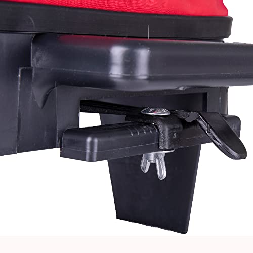 EarthWay Products 2750 25lb Nylon Bag Seeder Spreader - Red, Durable, Water Resistant, Food Plot Equipment, Seed Spreader, Grass Seeder Made for Hunters, Farmers, Gardeners, Lawn Maintenance