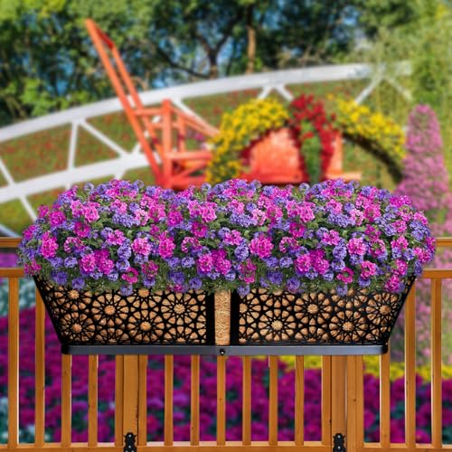 Halatool 3 Pack 24" Trough Coco Liners Replacement for Window Box Planters - size: 24 in