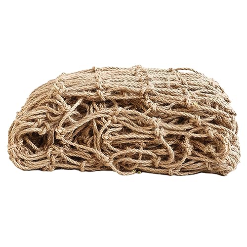Plant Support Netting Jute Twine Trellis Outdoor Grow Party Indoor/Outdoor Ceiling Decor 3mm Mesh for Climb Plant Vegetables Vine Veggie, 1Mx5M