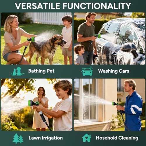 Lightweight Garden Hose, 5ft Non Expandable Water Hose - size: 5FT
